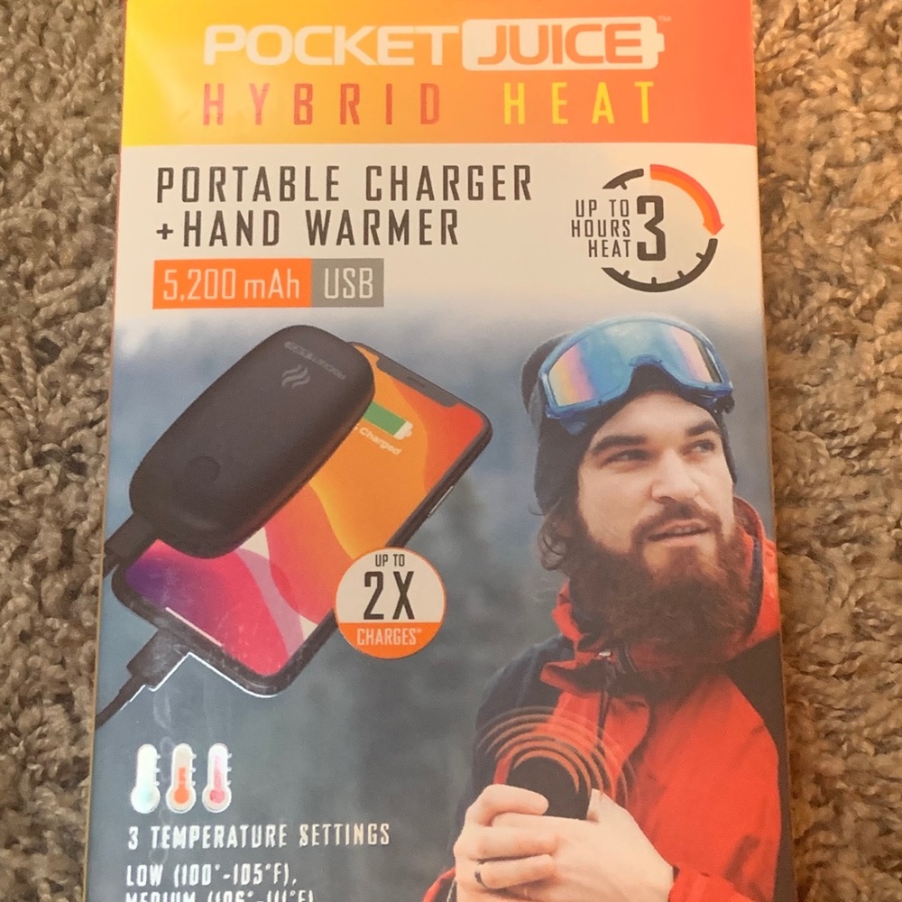 Portable Charger + Hand Warmer